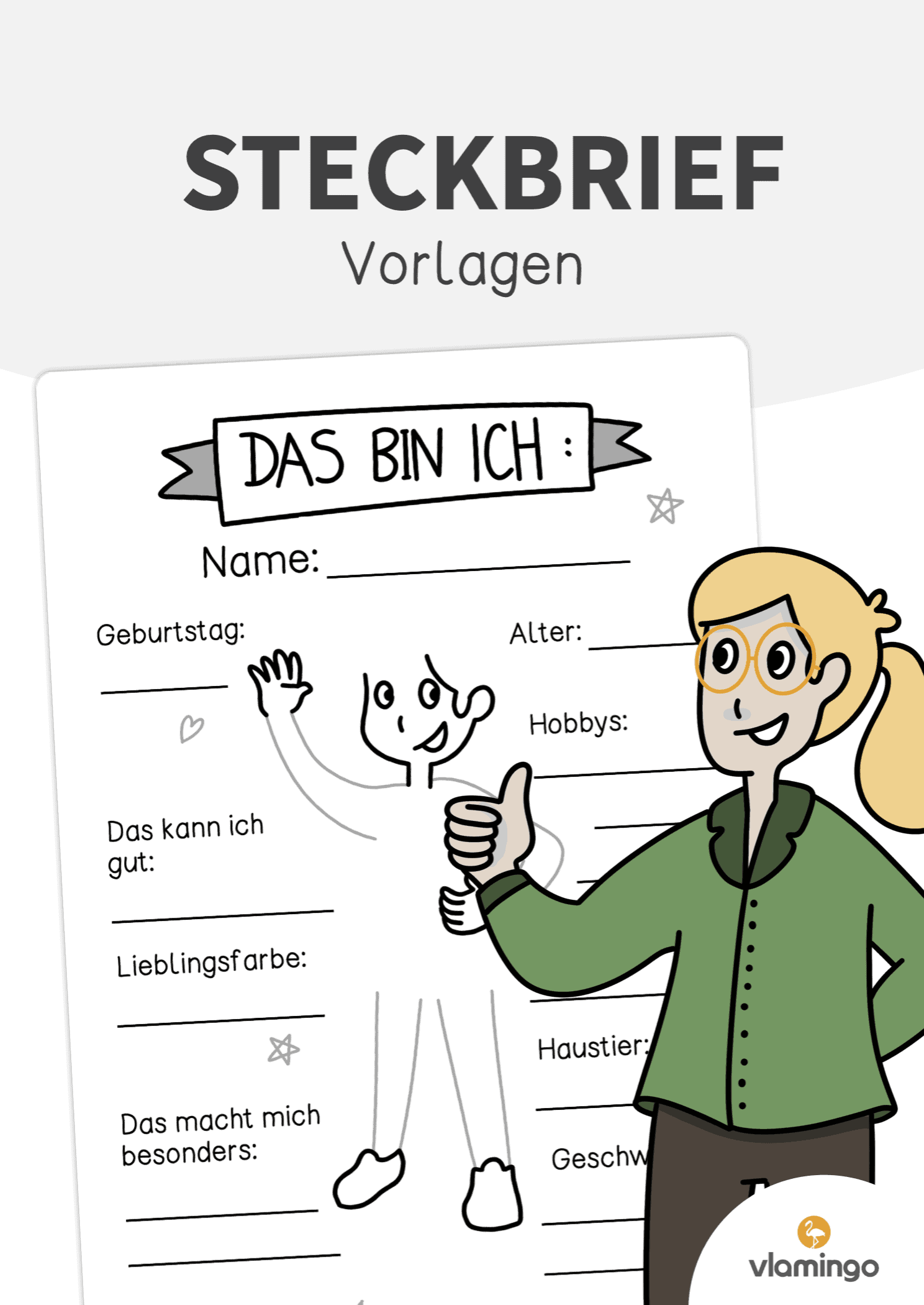 Steckbrief - Das bin ich Steckbrief - Das bin ich