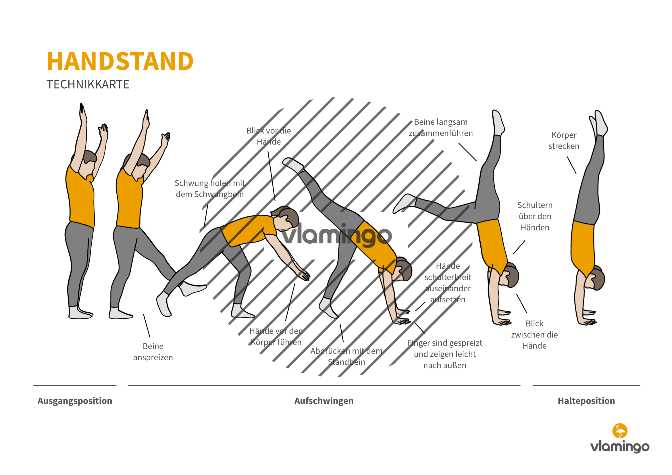 Handstand - Technikkarte - Bewegungsanalyse Handstand - Technikkarte - Bewegungsanalyse