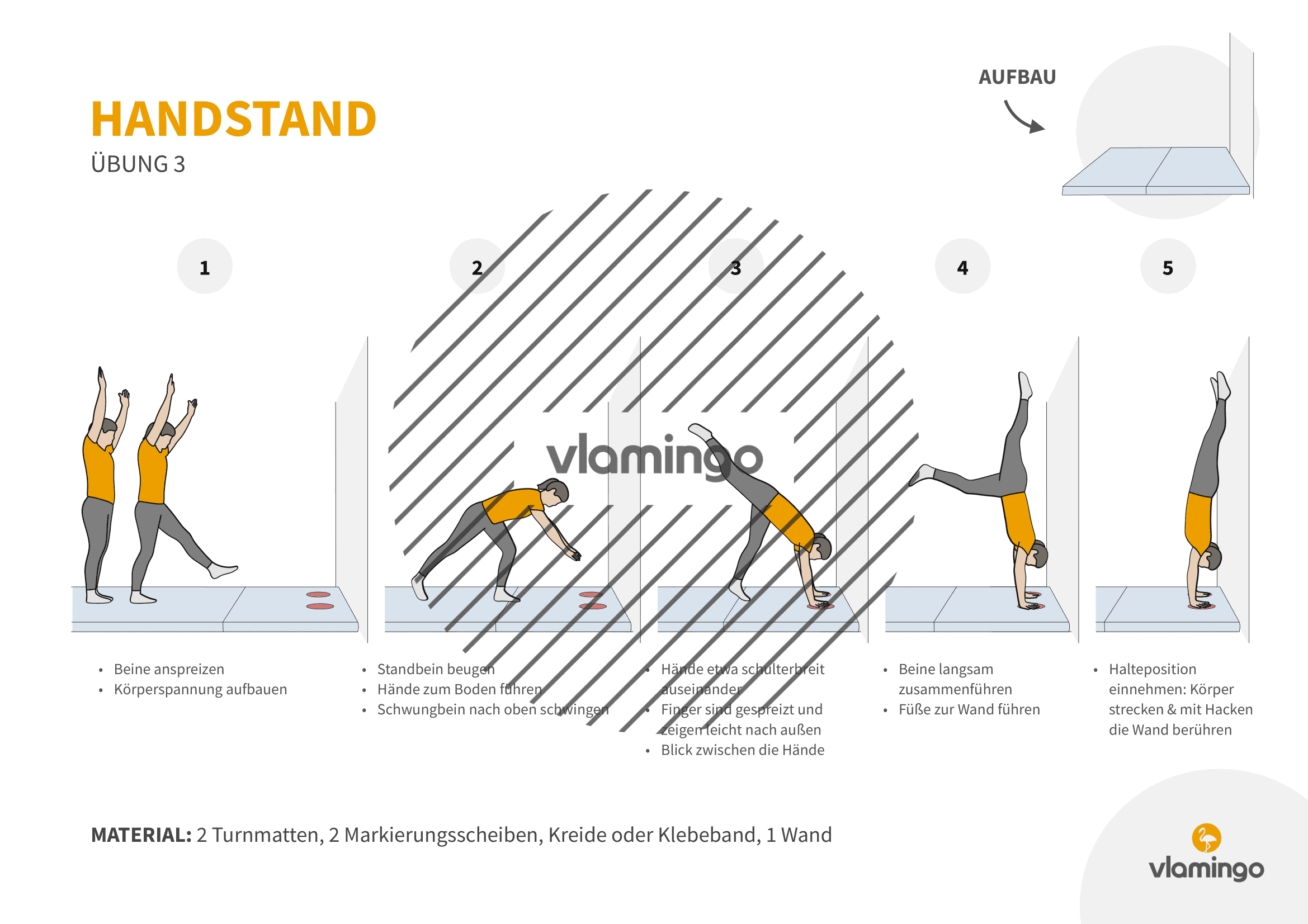 Handstand - Übung 3