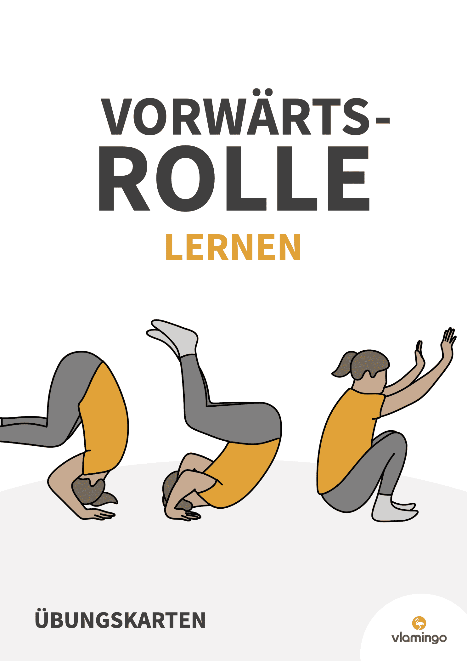 Rolle vorwärts lernen - Übungen für den Sportunterricht