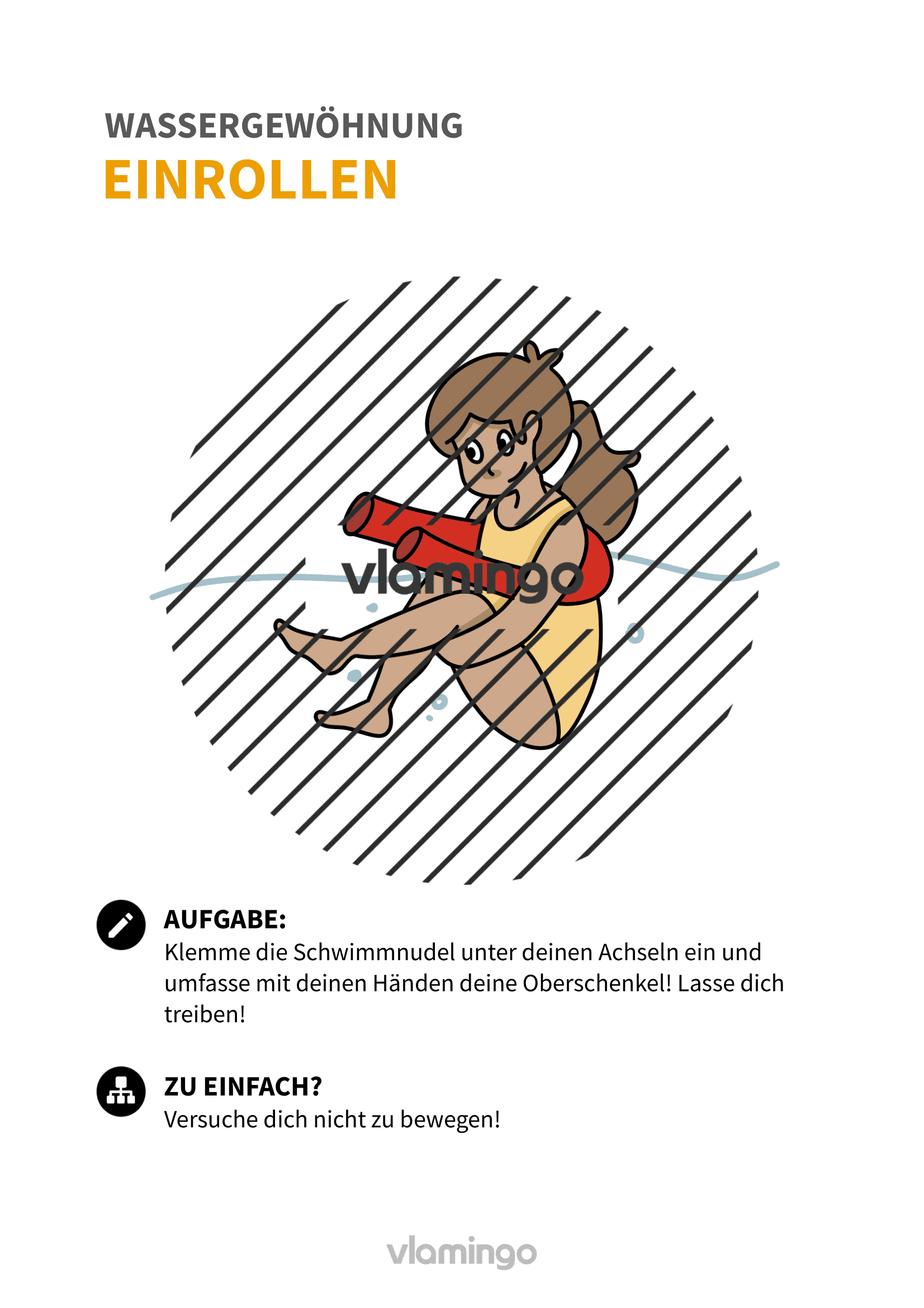 Wassergewöhnung - Übung 18 Wassergewöhnung - Übung 18
