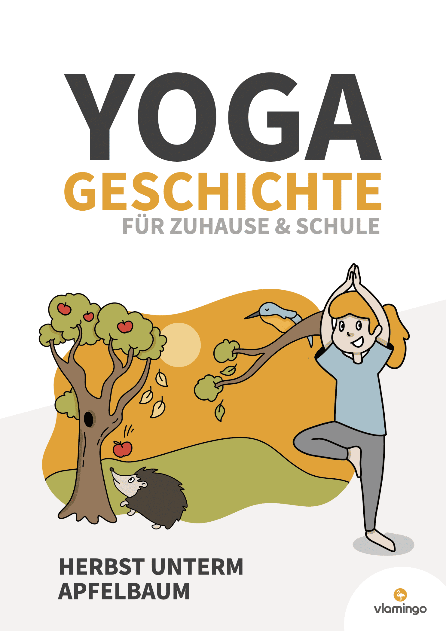 Yoga-Geschichte - Herbst unterm Apfelbaum