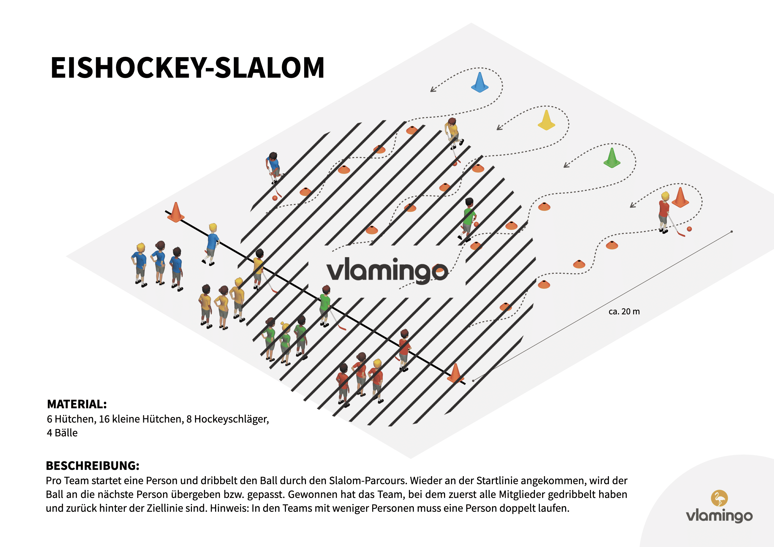 Eishockey-Slalom - Winter-Challenge