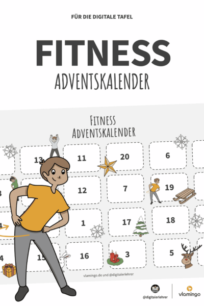 Fitness-Adventskalender für den Unterricht (Bewegungspausen)